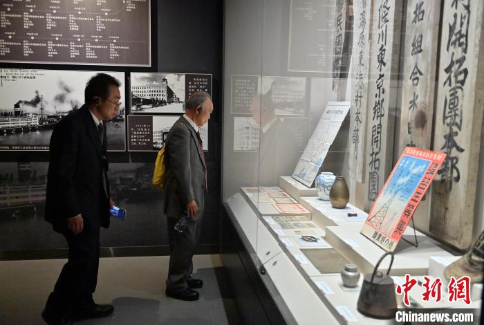 中國侵略日本軍の子孫が吉林省長春市の偽満皇宮博物院などを見學
